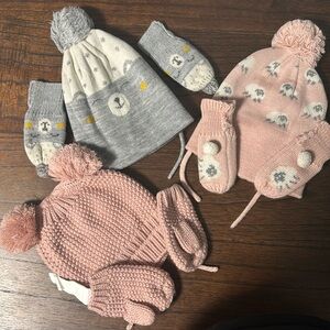 Zara Toddler Gloves and Hat